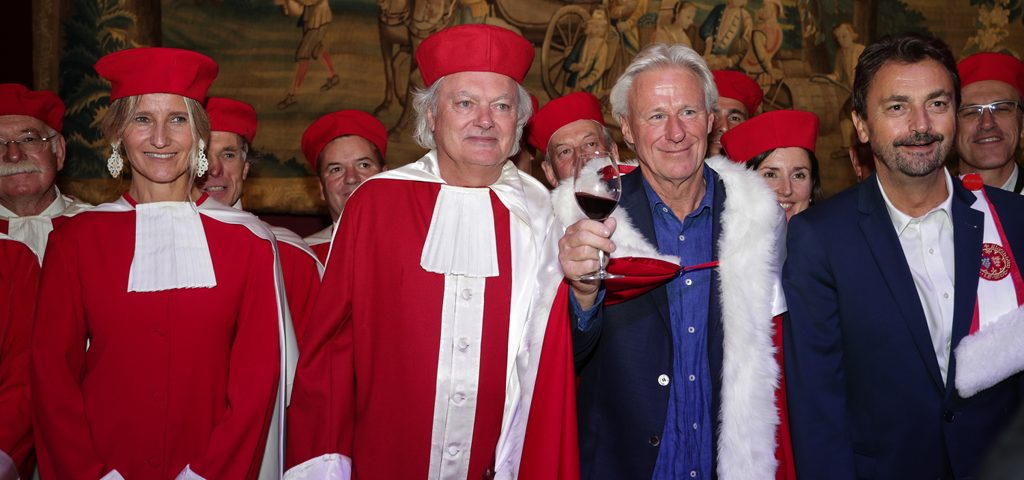 La Jurade de Saint-Emilion accueille Bjorn Borg, le tennisman de légende