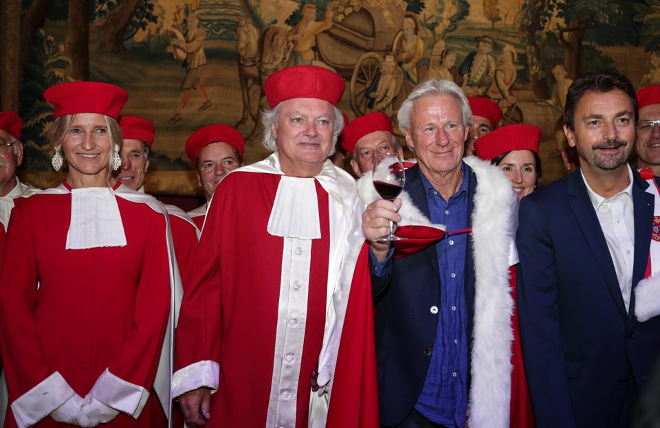 La Jurade de Saint-Emilion accueille Bjorn Borg, le tennisman de légende